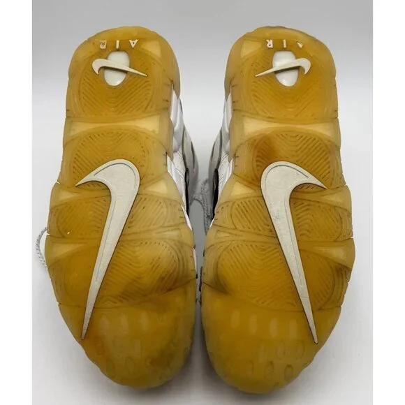 Nike Air More Uptempo 96 White Black Photon Dust Men US 11.5 DQ5014-100 - Picture 7 of 10